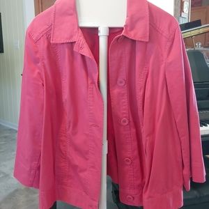 Charter Club Coral Blazer Jacket 3x